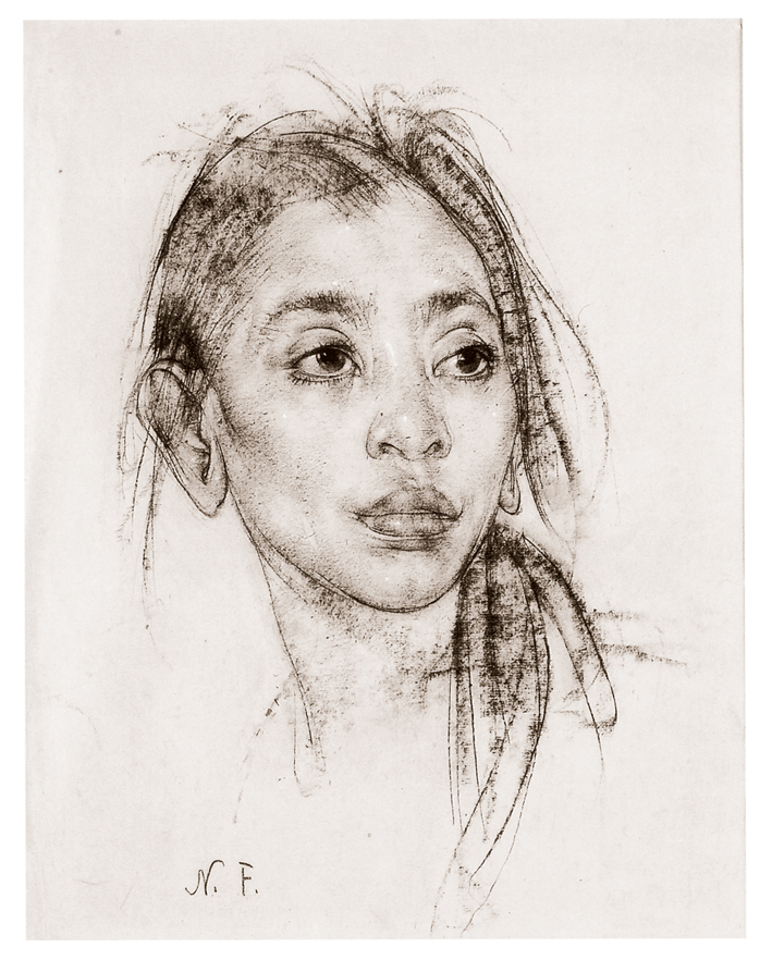  Nicolai Ivanovich Fechin —— 巴厘岛女孩 (3)